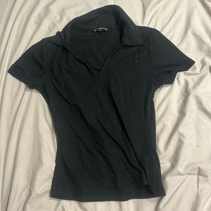 Black Collared Shirt
